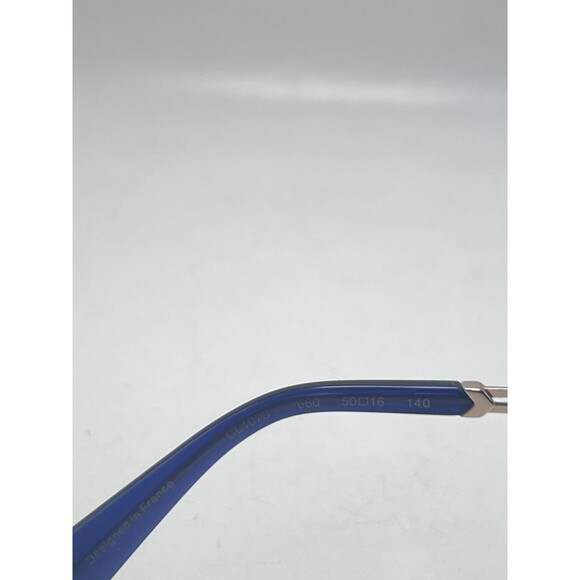 Christian Lacroix Eyeglasses Frames Only, CL1078 660, 50-16-140, Blue - Picture 4 of 6